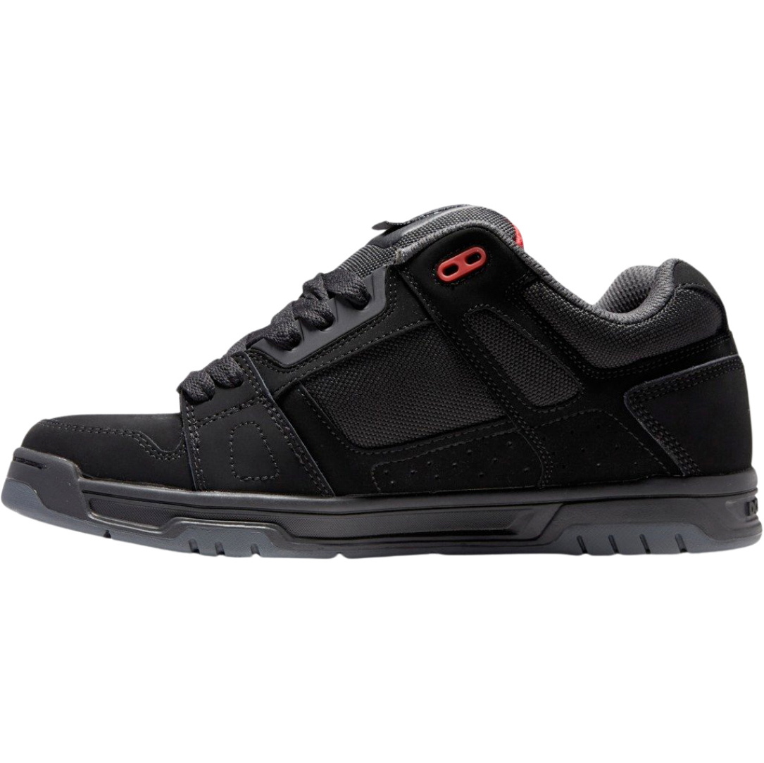 2026 DC Shoes Stag Trainers 320188 - Black / Grey / Red